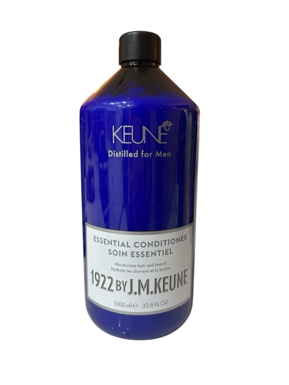 Keune Distilled for Men 1922 by J.M Keune 
Essential Conditioner - 1L 33.3oz
